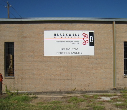 Blackwell Plastics is ISO Certified